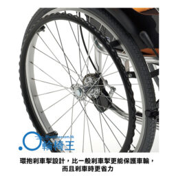 日本品牌Miki FR43JD-22手推輪椅