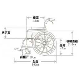 台灣品牌Karma KM7570手推輪椅