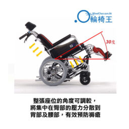日本品牌Miki LX-1高背輪椅