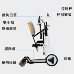 邦邦【站立式電動輪椅】BBR-XZ-YWJ-01